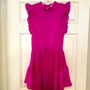 NWT Women’s Impeccable Pig dress, large, magenta color